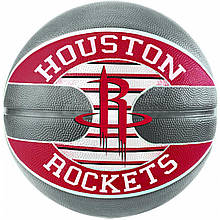 М'яч баскетбольний Spalding NBA Team Houston Rockets Size 7