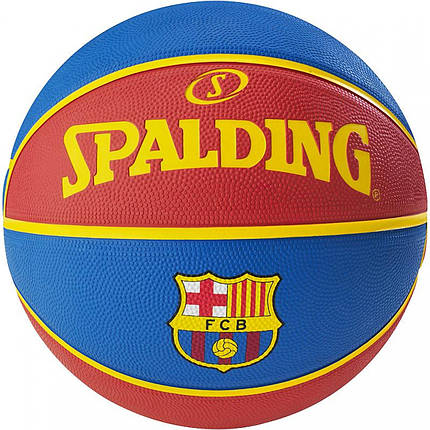 М'яч баскетбольний Spalding EL Team FC Barcelona Size 7, фото 2