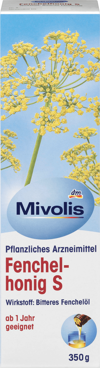 Сироп от кашля Mivolis Fenchel-honig S, 350 ml.