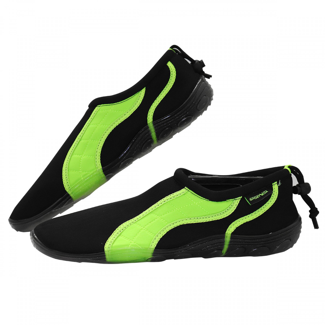 Взуття для пляжу та коралів (аквашузи) SportVida SV-GY0004-R44 Size 44 Black/Green