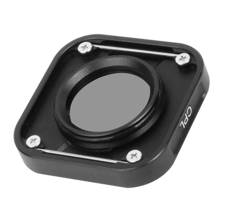 Поляризационный CPL фильтр - сменная линза для GoPro Hero 9,10,11 Black "Junestar" - фото 2 - id-p1521490143