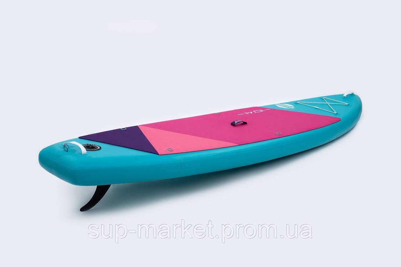 SUP доска Adventum Teal-Pink 10.4x31x6, 2022 - фото 6 - id-p1493178415