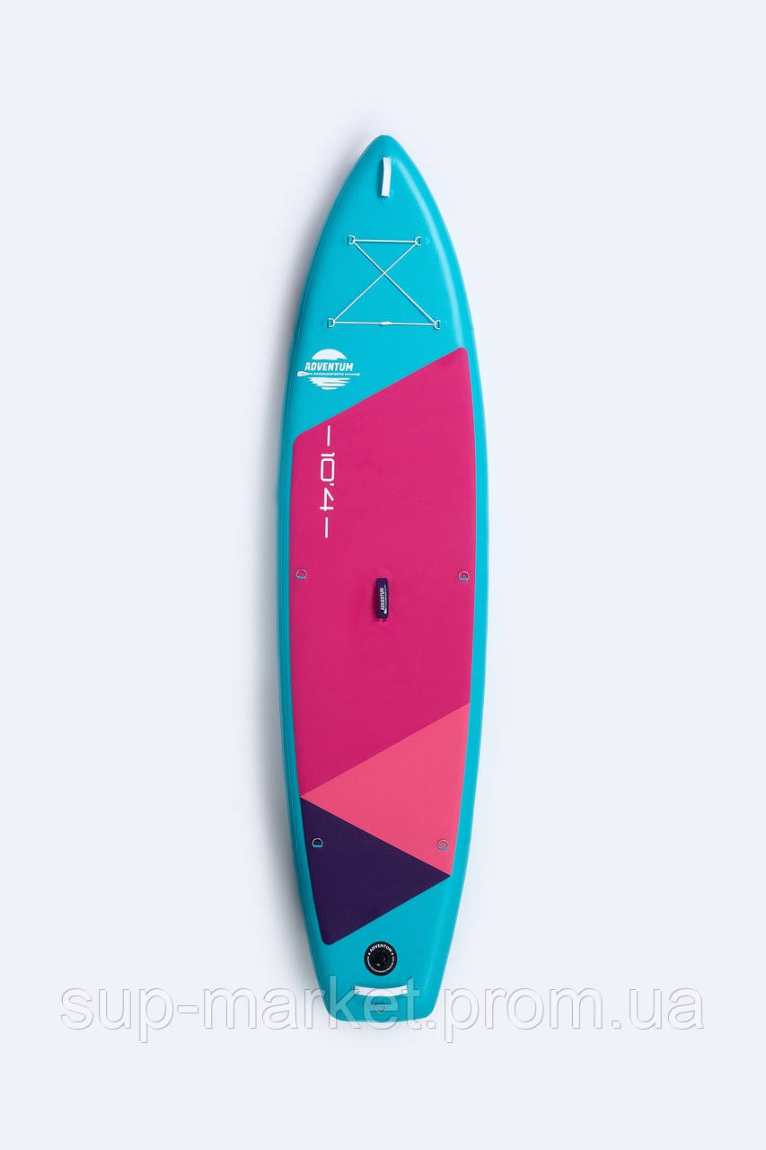 SUP доска Adventum Teal-Pink 10.4x31x6, 2022 - фото 2 - id-p1493178415