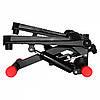 Степпер (міні-степпер) з еспандерами SportVida SV-HK0282 Black/Red, фото 2