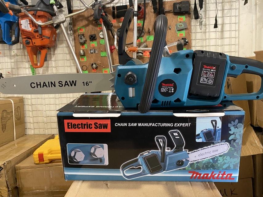 Акумулятор Makita Electric Saw два АКБ (72 вольт 6 Аh) безщітковий двигун, шина 41 см, фото 1
