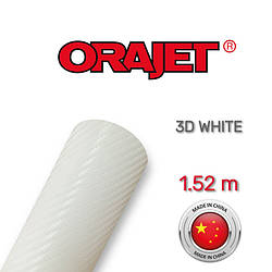 Плівка під карбон 3D Orajet White