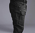 Штани тактичні чорні "Страж" Soft shell, фото 4