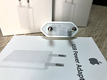 Зарядний пристрій Apple Power Adapter iPhone 5 W Мережевий адаптер, Блочок, Кубик до айфона, фото 2