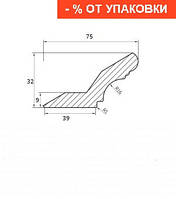 ПРОФИЛЬ МДФ AGT 121ECO.601 БЕЛЫЙ ГЛЯНЕЦ