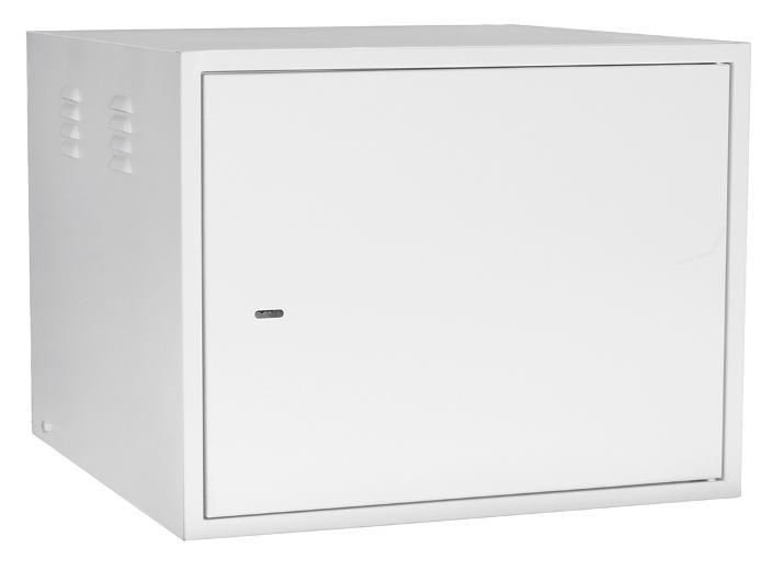 Антивандальна металева шафа IPCOM FORPOST 9U 467(в)х600(ш)х450(гл), фото 1