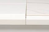 Керамічний стіл ТМL-860-1 білий мармур 110/150 від Vetro Mebel, фото 5