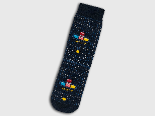 Шкарпетки Neseli Pacman, One size (37-42)