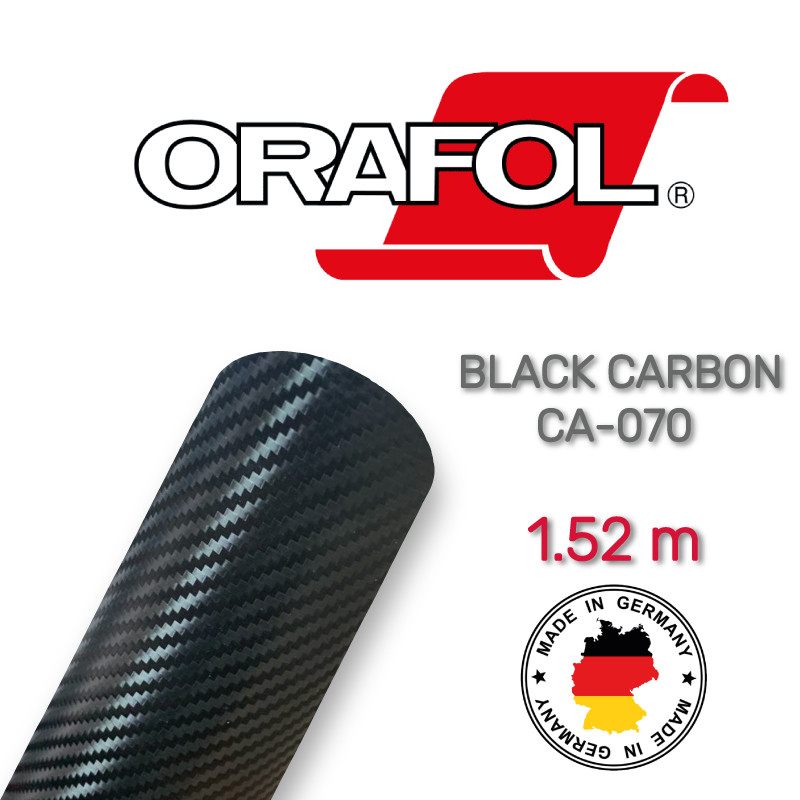 Карбонова чорна плівка Oracal 975 Carbon, фото 1