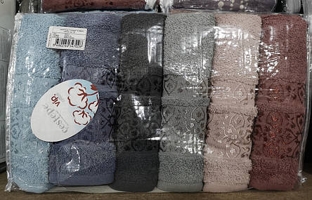 Махрові рушники Cestepe Vip cotton Kumsal Turkey, фото 3