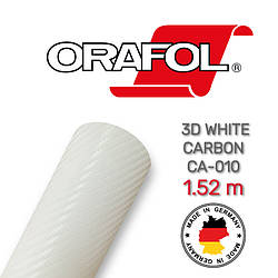 Карбонова біла плівка Oracal 975 3D Carbon