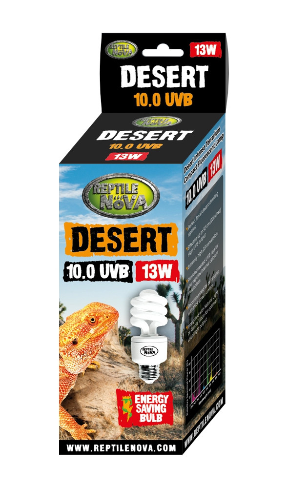 Люмінесцентна лампа REPTILE NOVA UVB-13W-10.0-DESERT