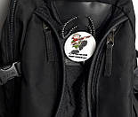 Значок - Круглий значок на рюкзак - Подарунок мотиватор хлопцю - Прикольний подарунок, фото 4