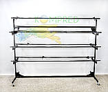 Розмотувач металевий на сім рулонів тканини, фото 3