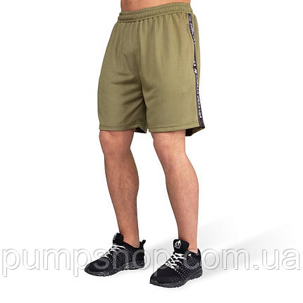 Чоловічі спортивні шорти Gorilla Wear Reydon Mesh Shorts Army Green XXL, фото 2