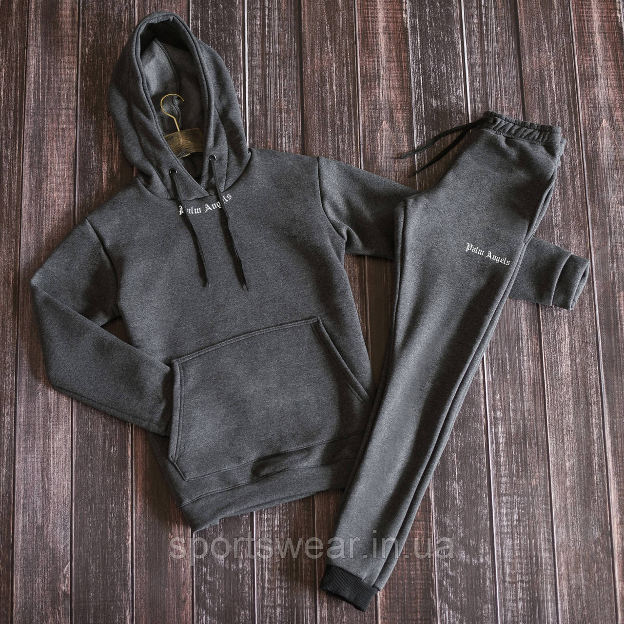 Кофта з капюшоном Palm Angeles HOODIE з логотипом Пальм Ангелз Кенгуру Худі Палм Анжелс та штани Палм Ендгелс