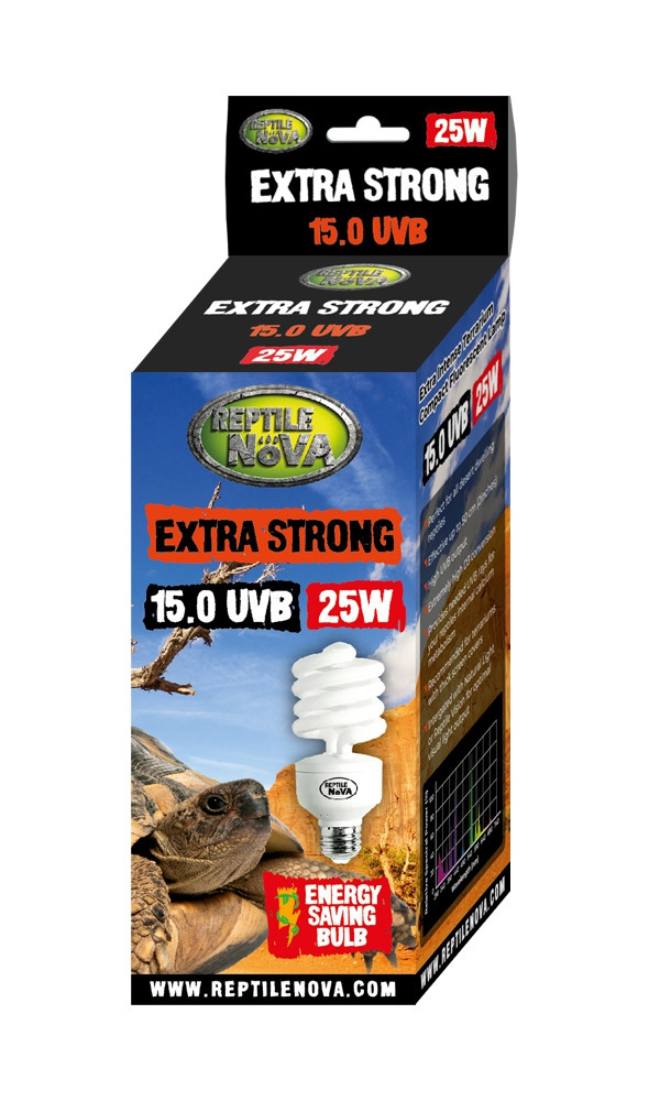 Люмінесцентна лампа REPTILE NOVA UVB-25W-15.0 EXTRASTRONG