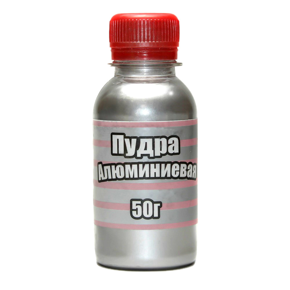 Пудра алюмінієвая ( серебрянка) 50г для фарбування, фото 1