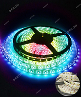 Новорічна вулична гірлянда-стрічка LED 5 м мульти RGB