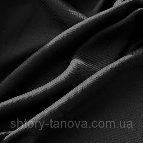 Декор рогожка чорний брук, фото 1