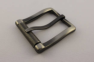 Пряжка ремінна з роликом IDAM, ширина - 40 мм, колір - сірий, артикул СК 5860