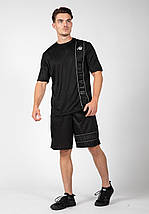 Спортивна футболка Gorilla Wear Branson T-shirt XXL чорно-сіра, фото 4