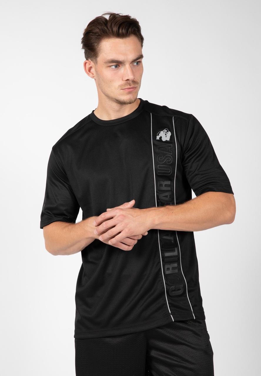 Спортивна футболка Gorilla Wear Branson T-shirt XXL чорно-сіра