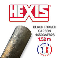 Hexis Black Forged Carbon HX30CAF89S - виниловая пленка с имитацией под кованый карбон 1.524 м