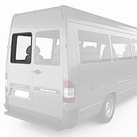 Заднє скло VW LT (95-06) Ліве на розпашні двері Без електрообогрева (Фольксваген ЛТ)