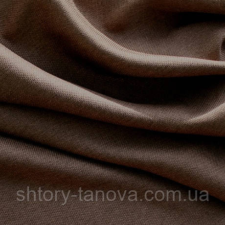 Декор рогожка брук св. коричневий, фото 1