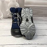 Зимові дитячі чоботи на хлопчика Demar Snow Ride синій розмір 28-29, фото 3