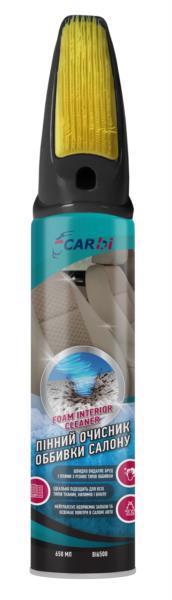 Пенный очиститель обивки салона CarBI Foam Interior Cleaner 650мл - фото 1 - id-p1521716672