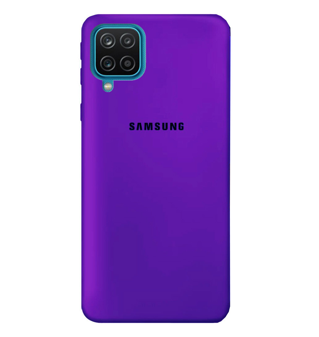 Чохол Silicone case для Samsung Premium A42 Ultraviolet (07) фіолетовий, фото 1
