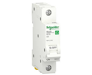 Автоматичний вимикач 1p C 6A, 6kA, Schneider Electric, Resi9, R9F12106
