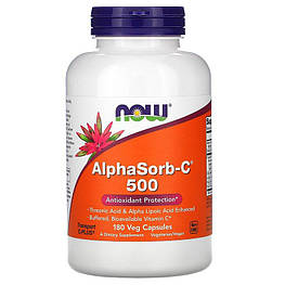 AlphaSorb-C 500 Now Foods 180 капсул