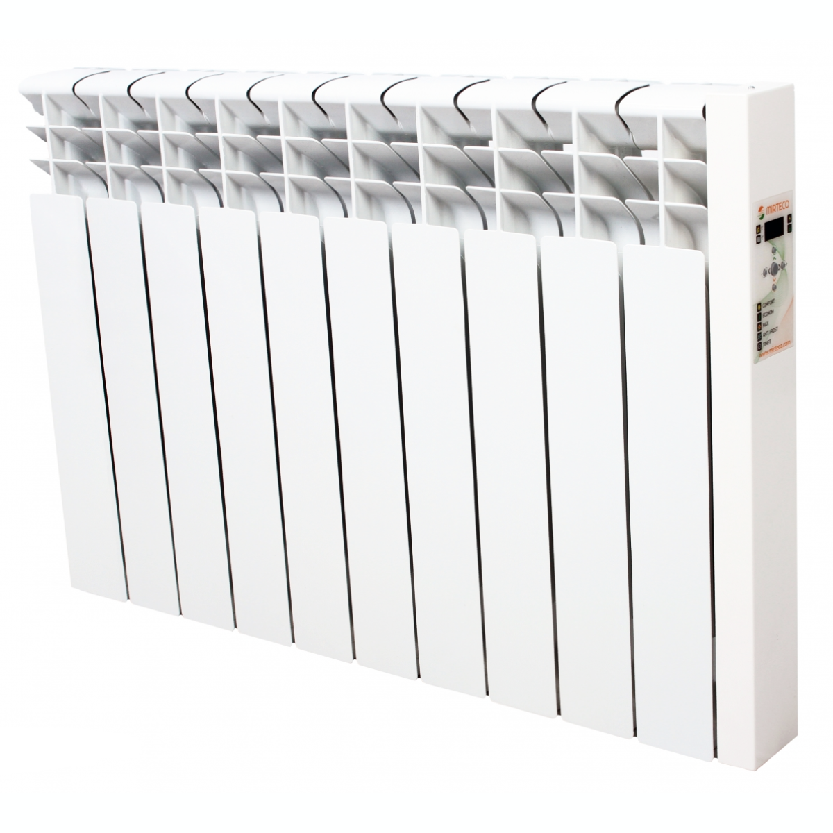 Електрорадіатор Mirteco-10 (90 х 57 см). Економний електричний обігрівач для дому, фото 1