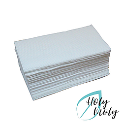 Рушники поскладані гладкі Holy Moly 40/70 100 шт