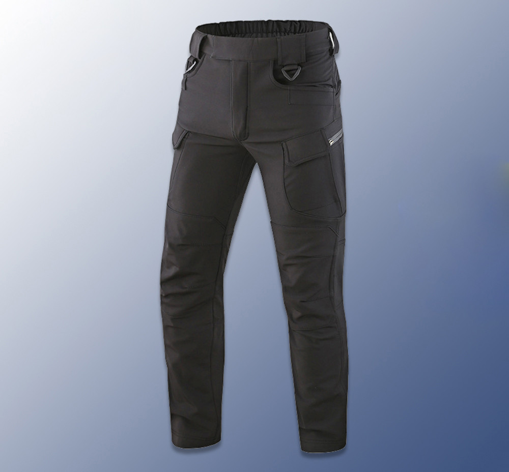 Штани тактичні чорні "Страж" Soft shell, фото 1