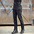 Штани тактичні чорні "Страж" Soft shell, фото 7