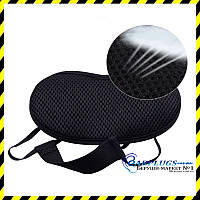 Маска для сну з бамбуковим вугіллям, чорний колір. ХИТ ПРОДАЖ!