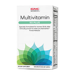 Вітаміни для жінок GNC Womens Multivitamin 50 plus 120 caps