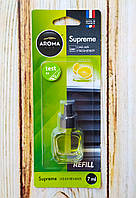 Наполнитель (запаска) для автомобильного ароматизатора Aroma Supreme Refill Lemon (Лимон), 7 мл
