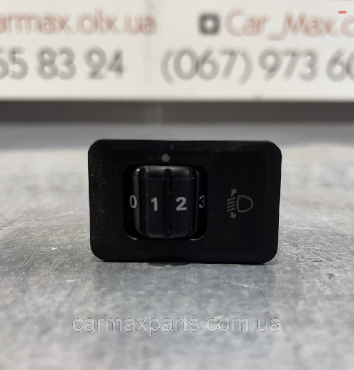 Кнопка регулювання коректора фар Mitsubishi Pajero Sport 1 K90 1997-2008, фото 1