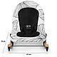 Шезлонг-качалка Kinderkraft Finio Black/White (KKBFINOBLK0000), фото 11