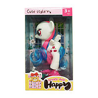 Фігурка поні з аксесуарами Bambi SM1910A36, 12 см  Білий