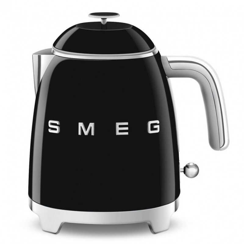 Чайник електричний міні Smeg 0.8 л чорний KLF05BLEU